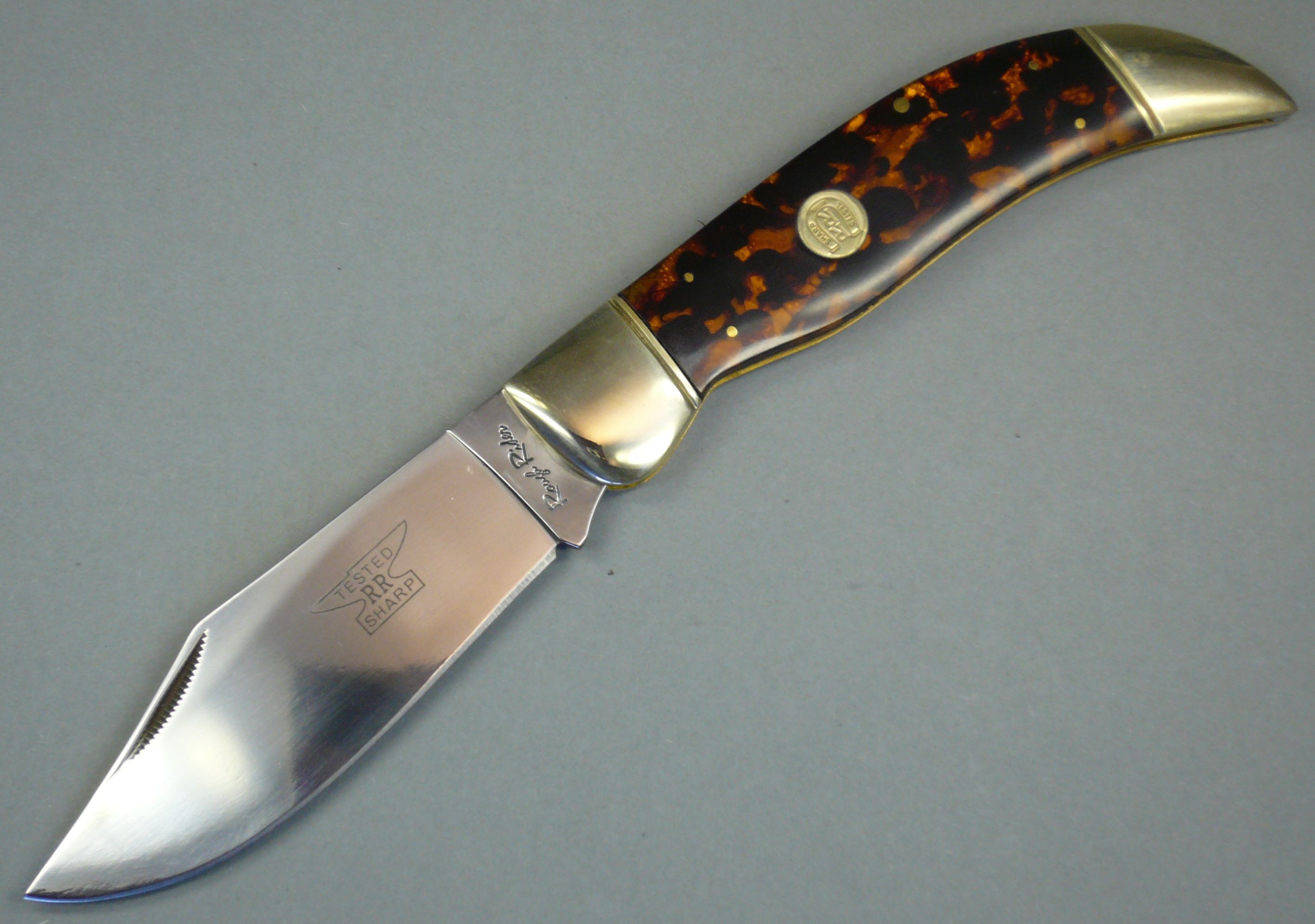 ROUGH RIDER DEER SLAYER IMITATION TORTOISE / Taschenmesser