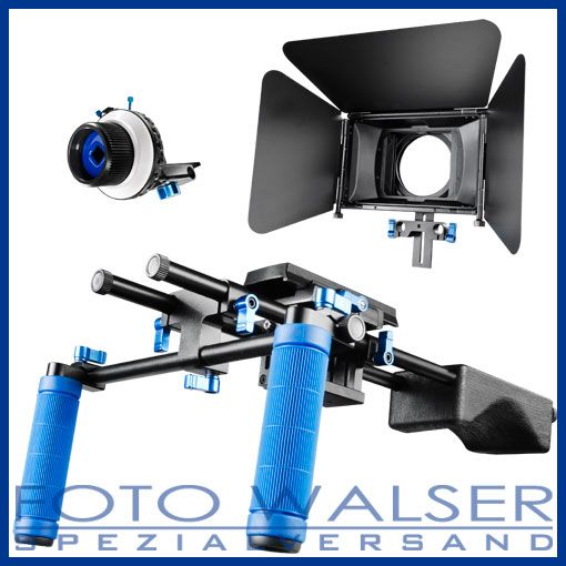 walimex pro Video Rig Set Basic IV inkl. Video Rig, SLR Monitor u