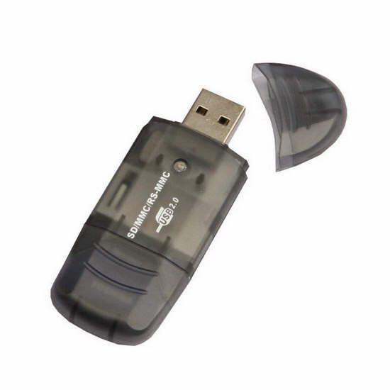 Card Reader SDHC Kartenleser SD HC Cardreader USB 2.0