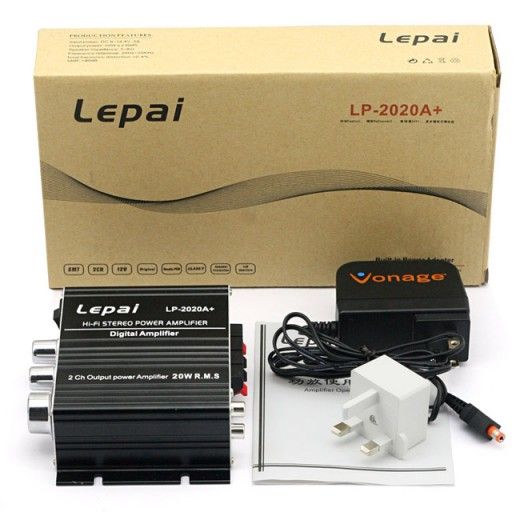 Lepai Tripath 2×20W TA 2020 A Hi Fi AMP Verstärker Amplifier Auto