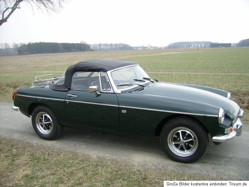 MGB Cabrio , brg , Tüv + H Abnahme neu , overdrive , sehr schönes