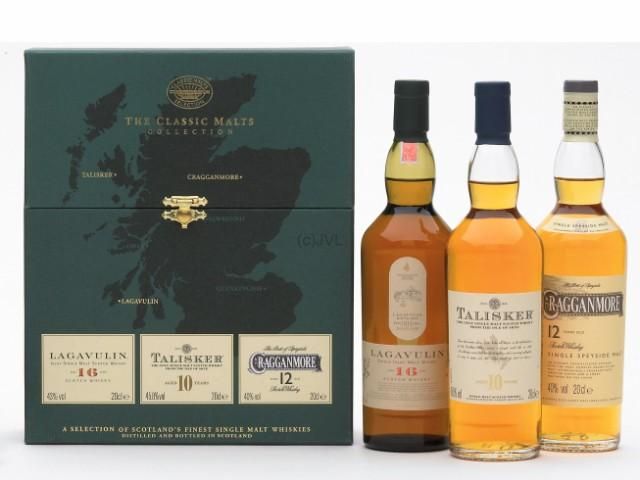 Je 1 Fl. Lagavulin 16 Talisker 10 Cragganmore 12 Jahre