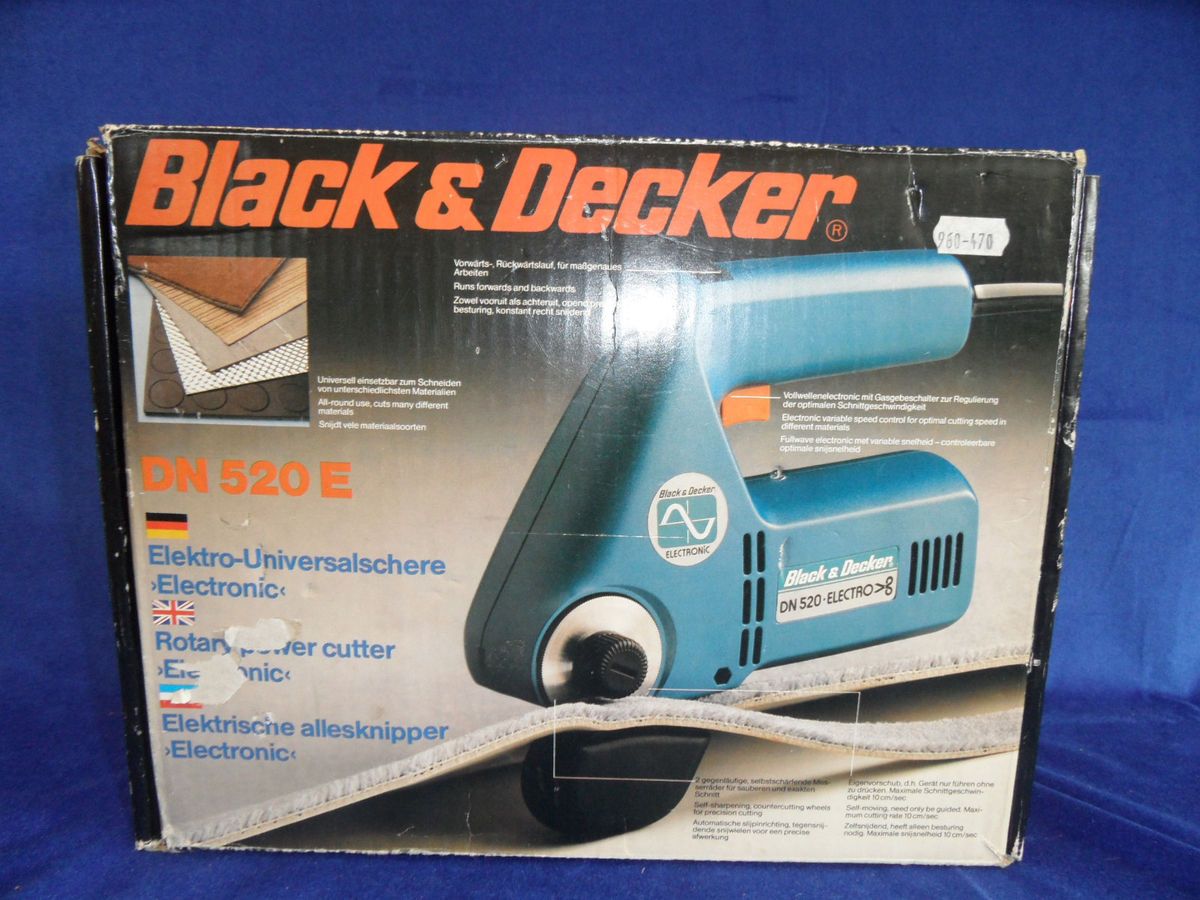 Black & Decker***Elektro Universalschere***DN 520 E