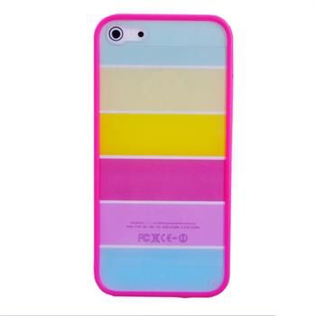 Rainbow Rhodo Matte TPU Bumper PVC Hard Back Case Cover Skin For