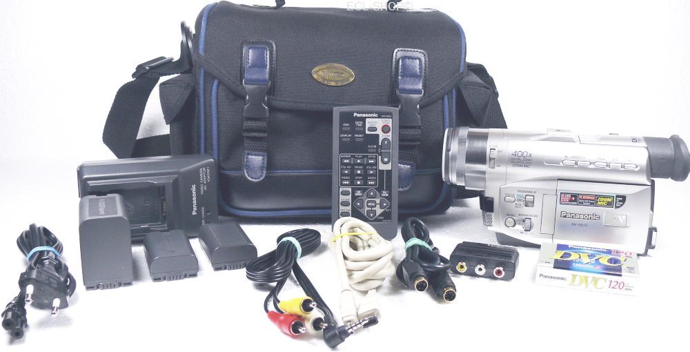 MiniDV Camcorder PANASONIC NV DS15 TOP Zust. + Zubehörpaket