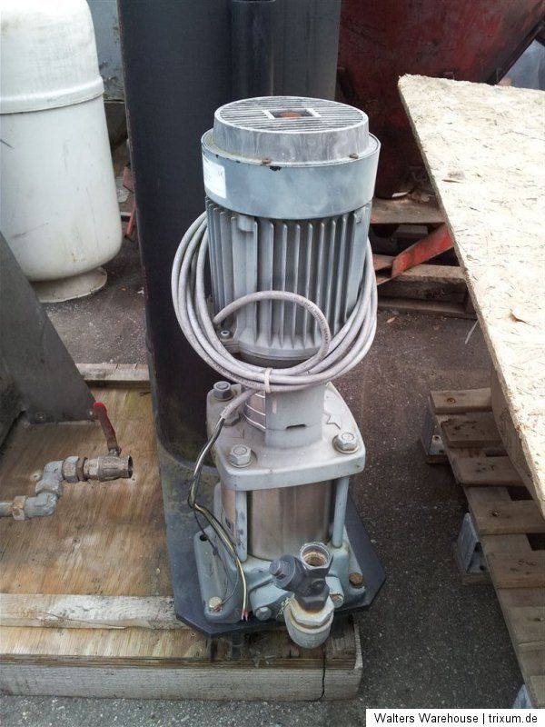 Pumpe Grundfos CR 8   40 1,5KW Druckerhöhung Waschanlage Trinkwasser