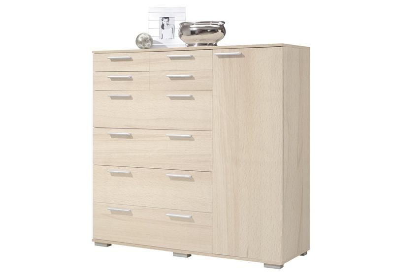 Sideboard Kommode CLOE Weiß oder Buche