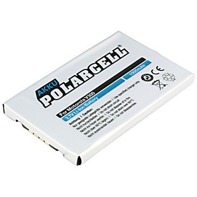 PolarCell Akku für Motorola V525 A630 A780 V60 V300 V400 V500 V550