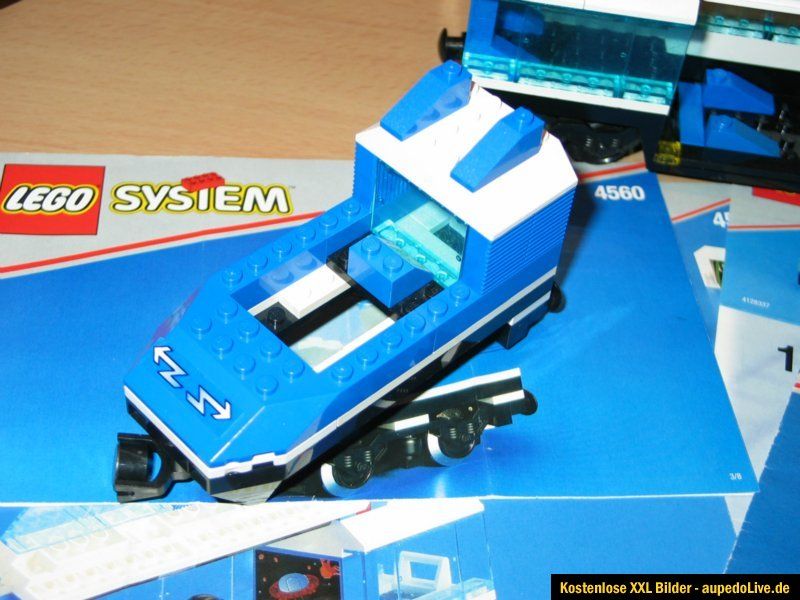 LEGO,Eisenbahn,4560 ohne Motor mit Bauanleitung,9V,12V,Konvolut,Lego