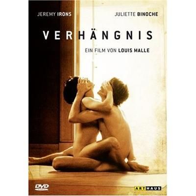 VERHÄNGNIS (Louis Malle) (Juliette Binoche) DVD/NEU 4006680044910