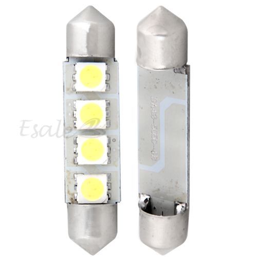 2X LED Soffitte Sofitte Lampe Licht 4 SMD Weiß 569 214