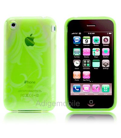 iPhone 3G 3GS Silikon Hülle Schutzhülle Case TPU Cover Etui Tasche