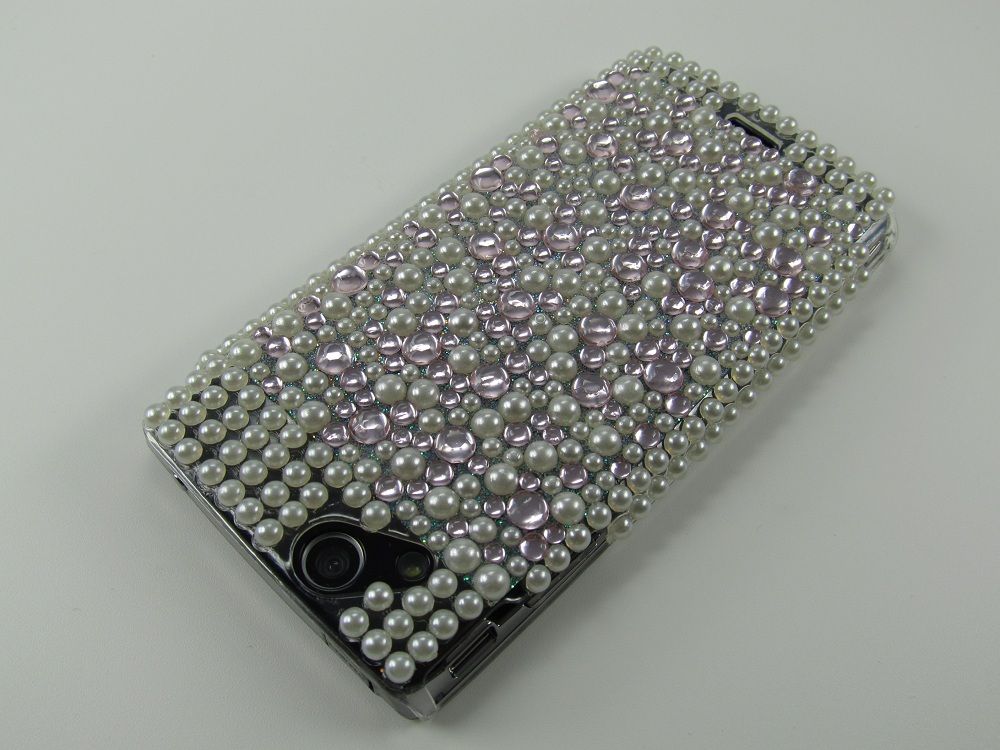 Sony Ericsson Xperia Arc Arc S Strass Schutz Hülle Cover Case Bling