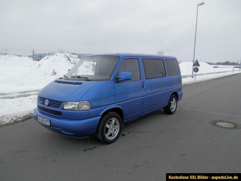 VW T4 Multivan II 2,5 TDI BJ 99 grüne Umweltplakette AHK 4500kg