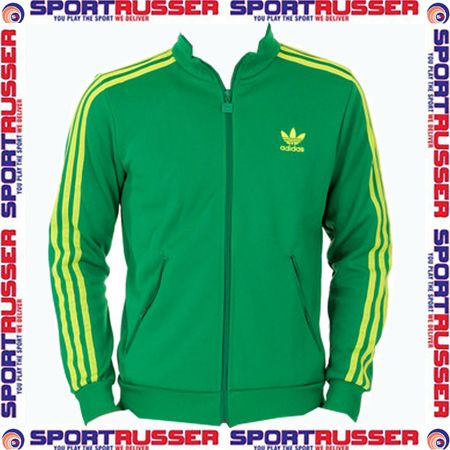 Adidas Kinder Jacke Firebird TT green