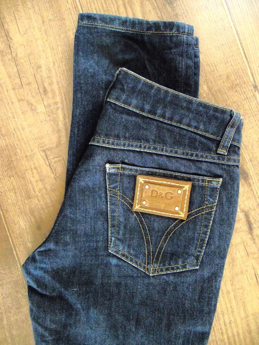 Jeans ღ♥ D & G DOLCE & GABBANA ♥ CUTE ღ SIZE 24 / W26 / L32