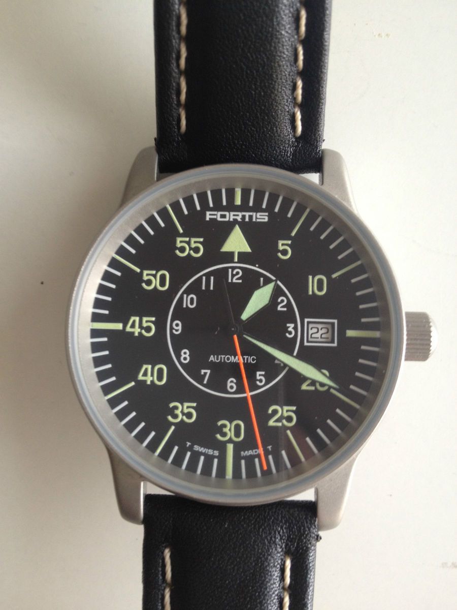 FLIEGER Cockpit Automatik Herrenuhr 595.10.41 TOP ZUSTAND