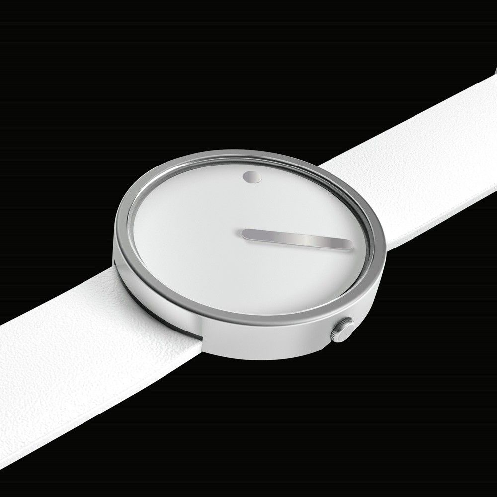 Rosendahl Uhr Damenuhr PICTO d=40 mm Damenarmbanduhr mit Silikonband