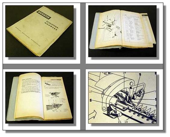 Deutz F1L 612 Handbuch Busatis Mähwerk BM 50 / 42