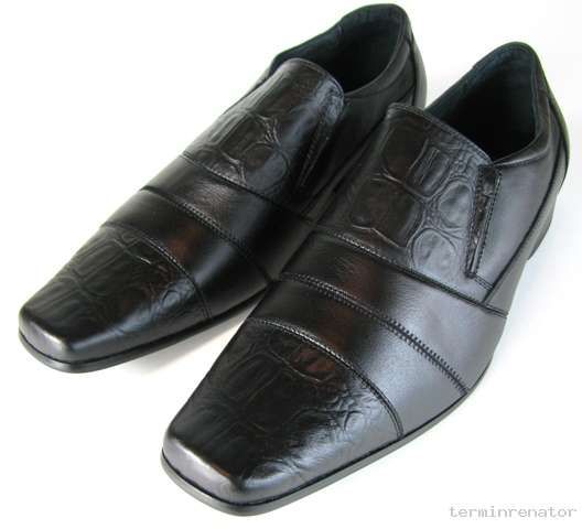 Herren Echt Leder Business Slipper Schuhe Halbschuhe