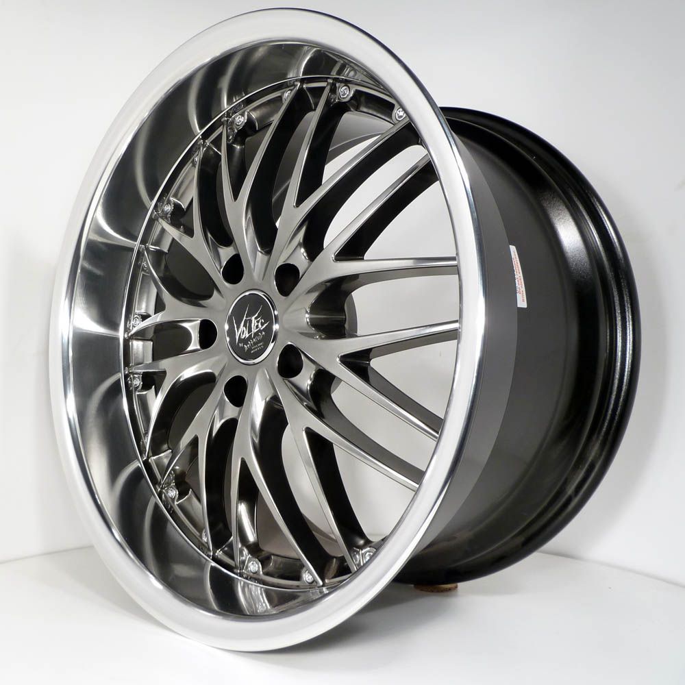 Alufelgen BARRACUDA VOLTEC T6 Hyperblack 10x19 BMW M5 M6 E39 E60 5er