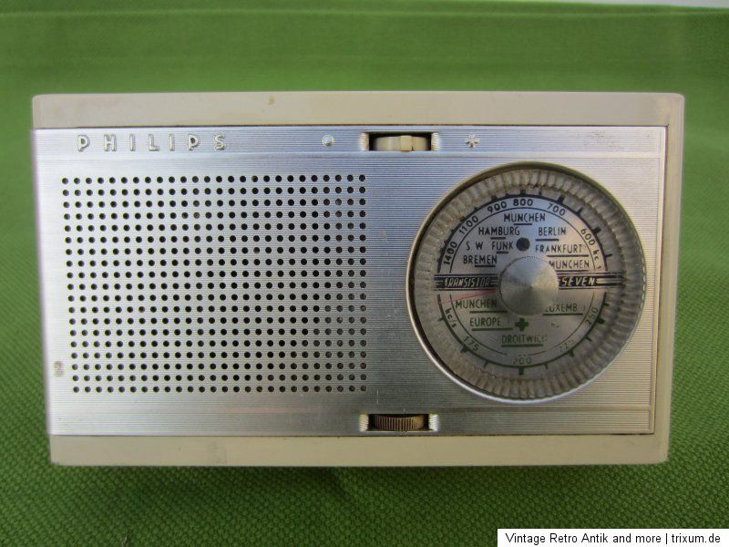 Sammler  Philips SEVEN  Transistorradio   Kofferradio Taschenradio