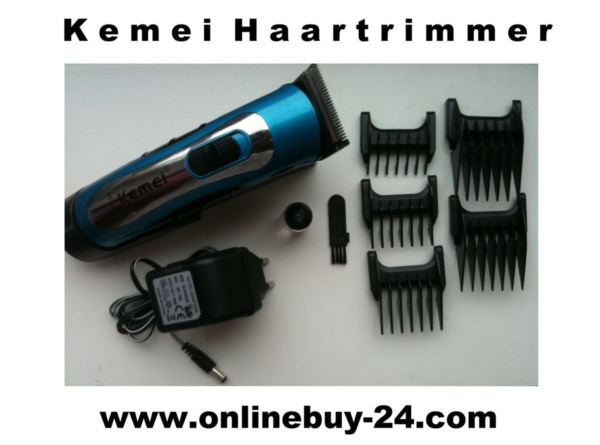 Kemei Profi RF 609B Haarschneidemaschine Bart Haar Rasierer Trimmer