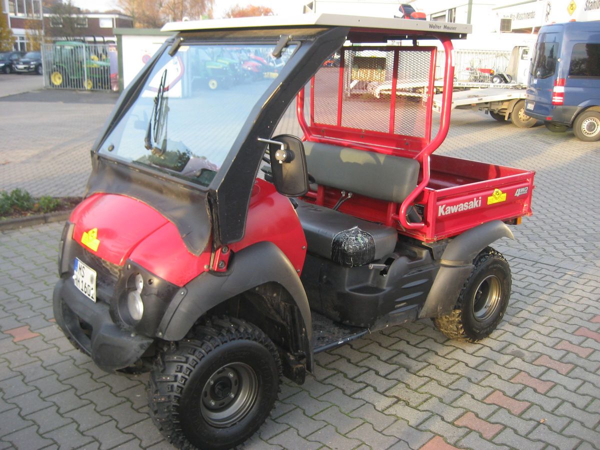 KAWASAKI Mule 610 A 4x4 Quad/ ATV m. Mauser KabineEZ.5/2010