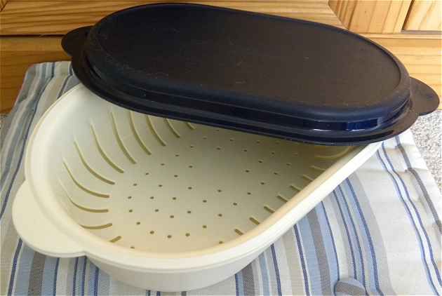 Tupperware Tupper Siebservierer , Küchenchef 2,5 l oval