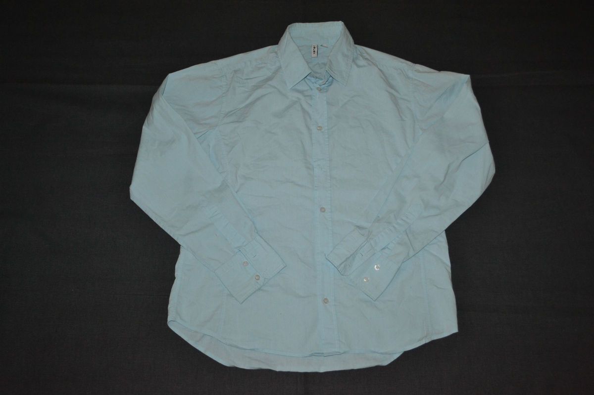 KOTON Business Hemd Langarm Blau GR XL #623