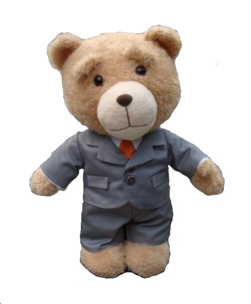 T625 TED Plüsch Stofftier Teddy Bär V4