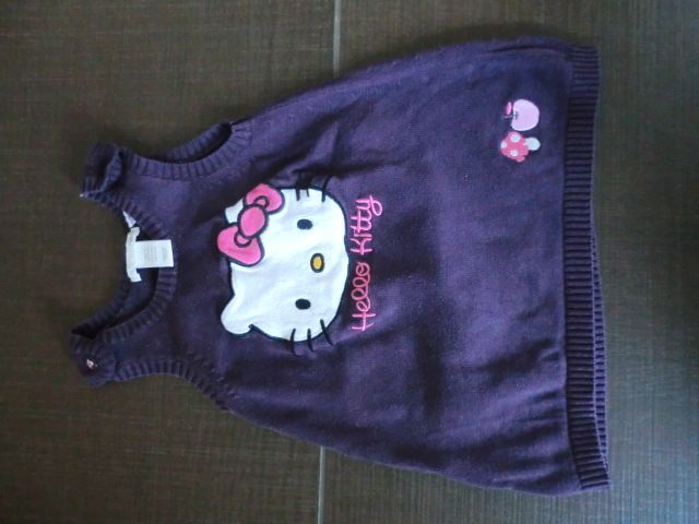 hello kitty strickkleid,kleid,größe 74