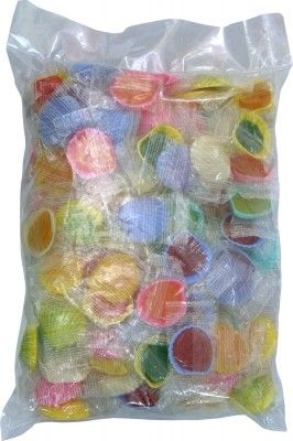 99EUR/1kg) Süsse Schleck Muscheln, Lutsch Bonbon, 100 Stück