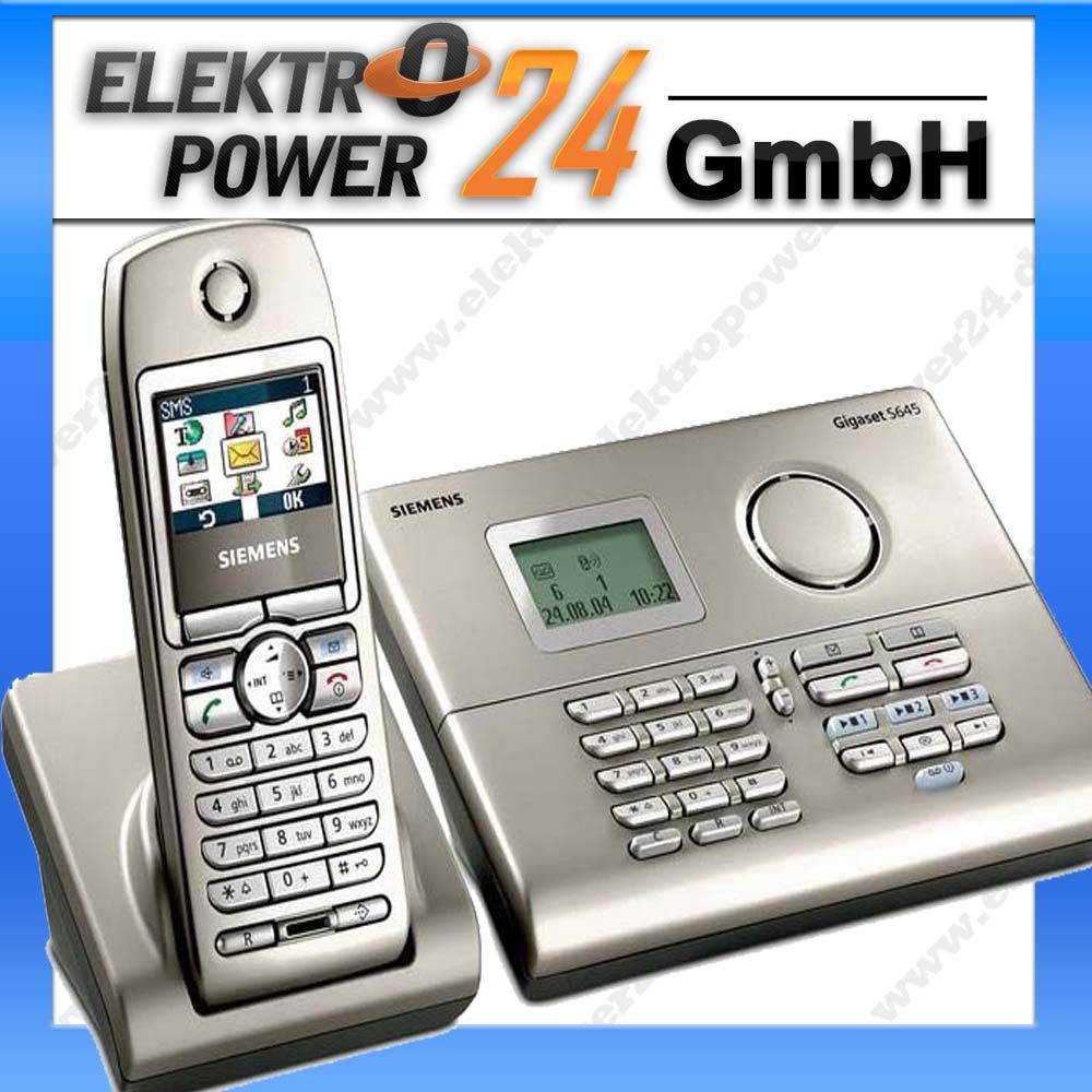 Mobilteil Gigaset S645 mit Mobilteil S44 S2 Komfort Telefon mit