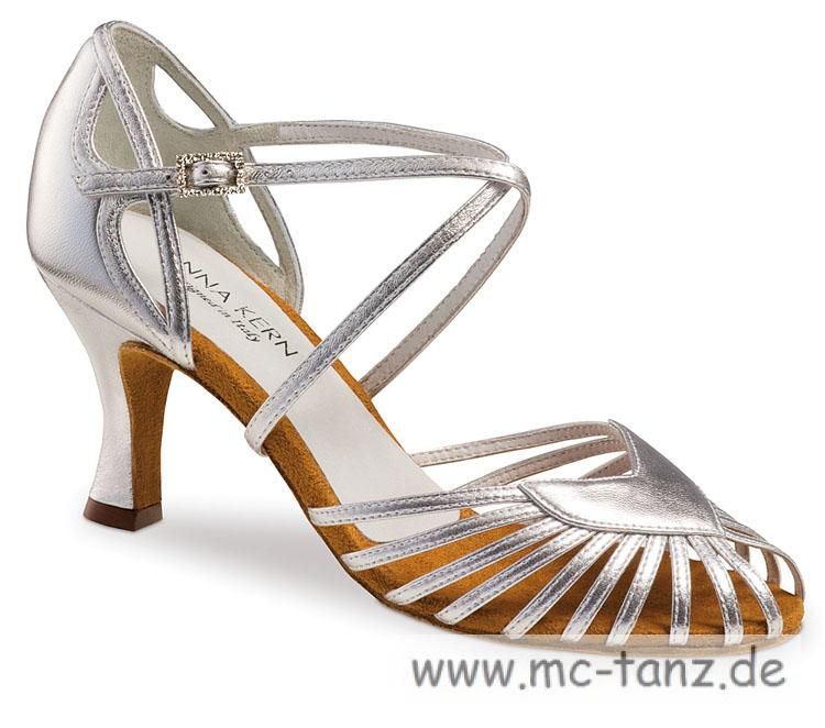 Anna Kern Tanzschuhe 641 60 silber