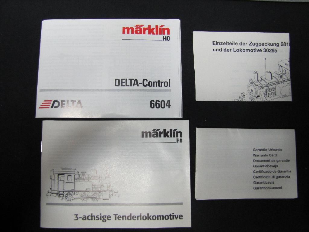 MÄRKLIN 28185 DELTA Ergänzungspackung MEBMEB NEU H3 648