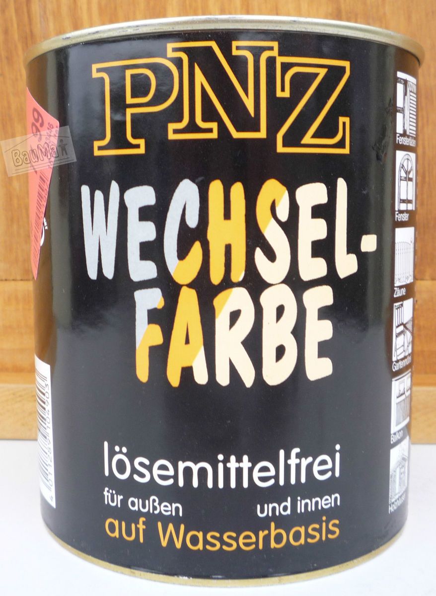 PNZ   Wechselfarbe 750ml (5,96€/l) Holz Renovieranstrich Wechsel