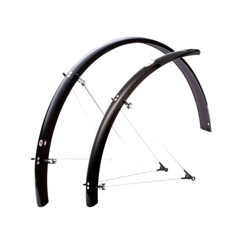 SKS Bluemels B 53 Fahrrad Schutzblech Set Schutzbleche schwarz 53mm 26