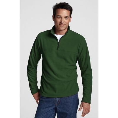 LANDS END Herren Fleece Pullover Pulli Herrenpullover Troyer