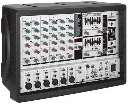 BEHRINGER Europower PMH660M 400 Watt 8 Kanal Power Mixer mit 24 Bit