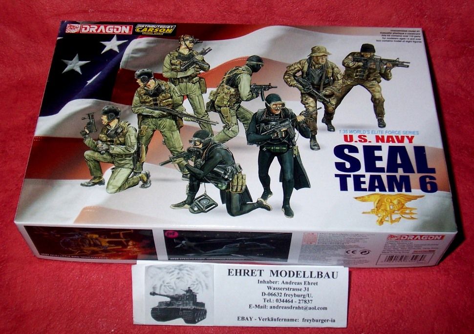 Navy Seal team 8 Figuren in 135 Dragon Neu