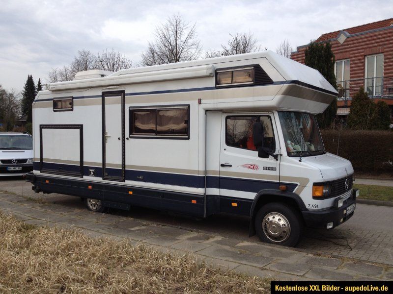 Niesmann Bischoff Mercedes Benz 814 Wohnmobil Ez1990 Daimler Clou