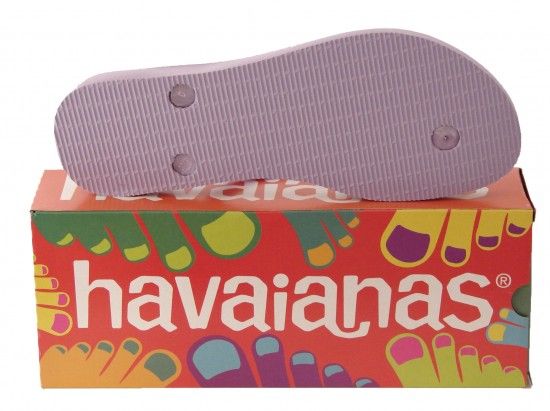 NEU HAVAIANAS Flip Flop Slim Zehentrenner Damen Sandale Schuhe lila