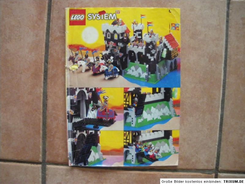 LEGO Ritterburg 6086 Black Knight`s Castle komplett BA