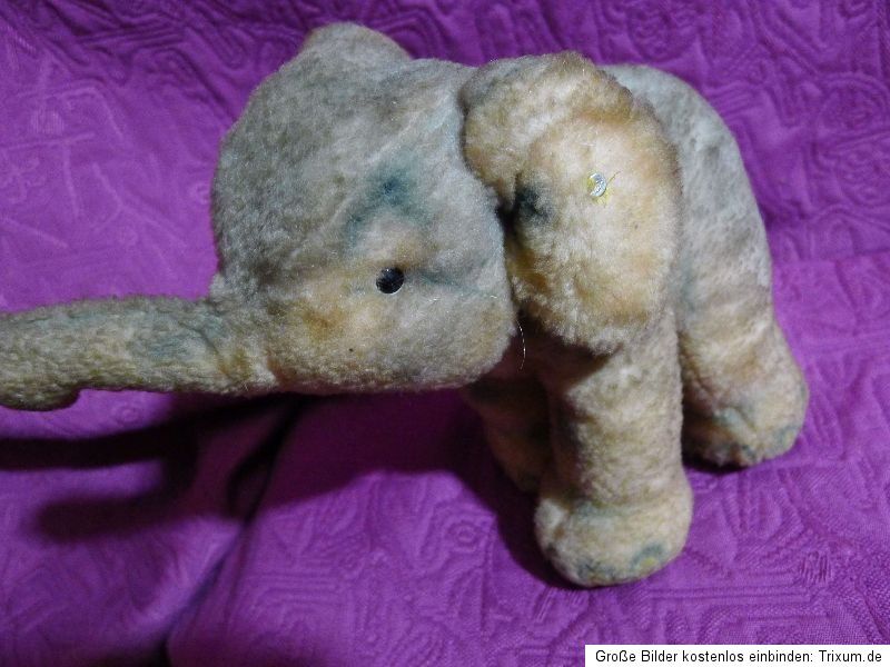 Steiff Elefant mit Knopf