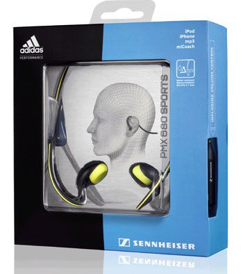 Original Sennheiser Sport PMX 680i Stereo Headset Kopfhoerer IPhone 4