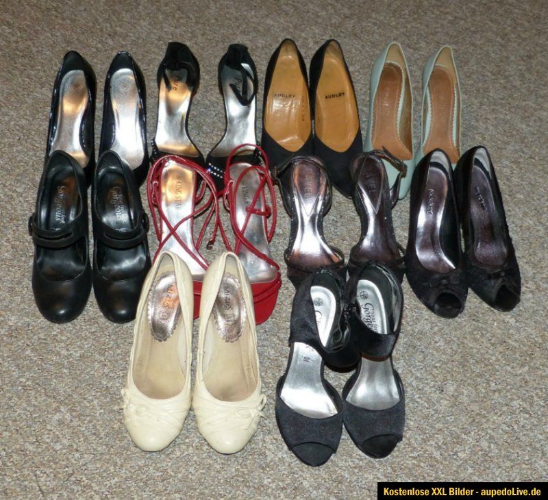 10 Paar High Heel Pumps Schuhschrank Räumung Alle Gr. 36