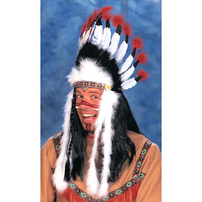 INDIANER FEDERSCHMUCK # Federkopfschmuck Indianerschmuck Feder