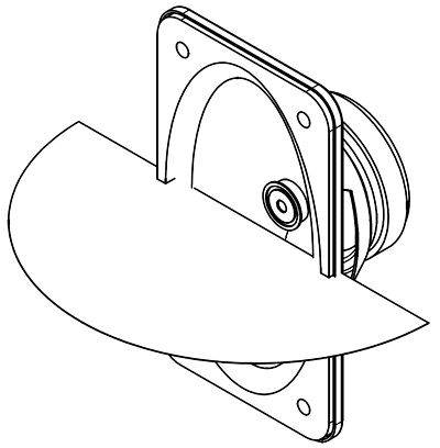 Visaton SL 713 Ovaler Breitbandlautsprecher 4 Ohm