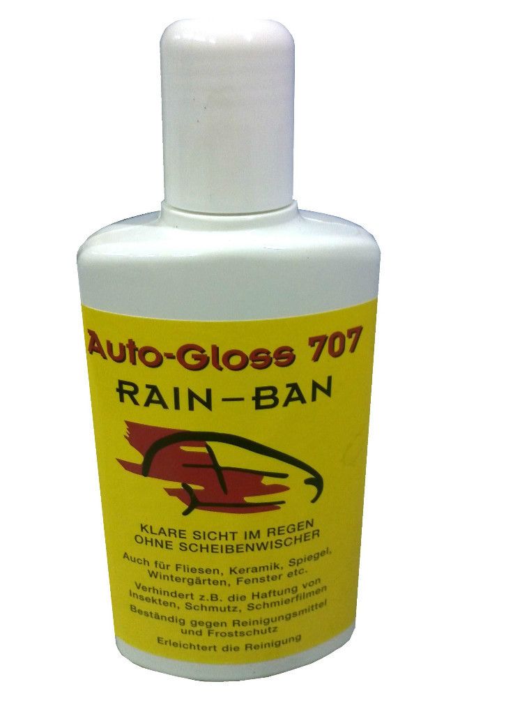 Auto Gloss 707 RAIN BAN Scheibenpflege Scheibenversiegelung Klare